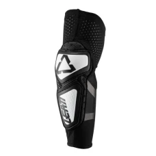 LEATT ELBOW GUARD CONTOUR WHT/BLK #L/XL