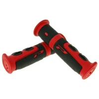 PROGRIP ПЕРЕМИКАЧІ PG964 ATV / JET SKI / MTB (22+22MM, DL. 120 MM) КОЛІР ЧЕРВОНИЙ/ЧОРНИЙ (964-149) (PG964/3)