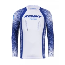 KENNY RACING СОРОЧКА CROSS/ENDURO FORCE PIXEL NAVY WHITE КОЛІР NIEBIESKI/BIALY РОЗМІР M