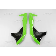 UFO КРИШКИ РАДІАТОРА KAWASAKI KXF 250 '17-'20 КОЛІР OEM '17-'18 I '20 (ZIELONY/CZARNY)