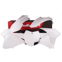 POLISPORT КОМПЛЕКТ ПЛАСТІКОВ KTM EXC/EXC-F '14-'16 КОЛІР БІЛИЙ