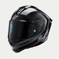 ALPINESTARS ШОЛОМ SUPERTECH R10 BLACK/CARB XL