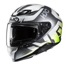 HJC ШОЛОМ F71 BARD MC4HSF GRAY/WHITE/GREEN L