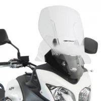 KAPPA СТІКЛО SUZUKI DL 650 V-STROM (11-16) РЕГУЛЬОВАНА AIRFLOW PRZEZROCZYSTA - ЗАМІНЮЄ KAF3101