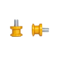 BIKETEC РОЛИКИ (SLIDERY) ГВИНТОВИЙ DO ВАЖЕЛЯ M10X1,25 КОЛІР ЗОЛОТИЙ (1690181025)