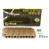 PROX ЛАНЦЮГ ПРИВІДНИЙ 520 X-RING GOLD 120 ЛАНКИ КОЛІР ЗОЛОТИЙ (ВІДКРИТИЙ + ЗАСТІБКА) (37,8KN) - зображення 2