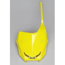 UFO TABLICA NA НОМЕР СТАРТОВИЙ SUZUKI RMZ 250 '19-'23, RMZ 450 '18-'23 КОЛІР ЖОВТИЙ