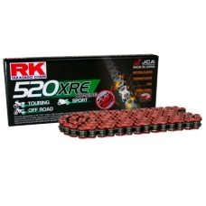 RK ЛАНЦЮГ ПРИВІДНИЙ RR520XRE-120 (XW-RING) КРИШКА (CLF) W КОМПЛЕКТІ КОЛІР ЧЕРВОНИЙ