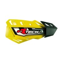 RACETECH КРИШКИ RAK (РУЧКА) FLX CROSS/ENDURO КОЛІР ЖОВТИЙ (Z 2 RODZAJAMI MOCOWAN DO КЕРМА І МАНЕТЕК)
