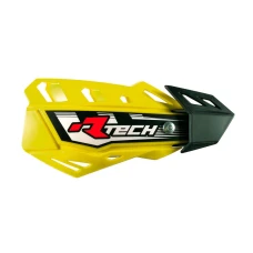 RACETECH КРИШКИ RAK (РУЧКА) FLX CROSS/ENDURO КОЛІР ЖОВТИЙ (Z 2 RODZAJAMI MOCOWAN DO КЕРМА І МАНЕТЕК)