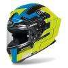AIROH GP 550 S CHALLENGE BLUE\/YELLOW MATT XL - зображення 1
