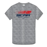 SCAR RACING СОРОЧКА T-SHIRT Z LOGIEM SCAR КОЛІР СІРИЙ РОЗМІР M