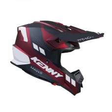 KENNY RACING ШОЛОМ CROSS/ENDURO МОДЕЛЬ TRACK GRAPHIC CANDY RED MATT КОЛІР ЧОРНИЙ/ЧЕРВОНИЙ/БІЛИЙ РОЗМІР XL ( 61 - 62 CM )