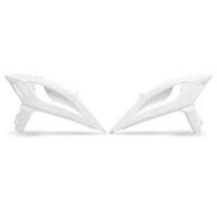 UFO 2025/11 КРИШКИ РАДІАТОРА BETA RR 250 / 300 / 350 / 400 / 450 '25-'26 КОЛІР БІЛИЙ