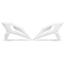 UFO 2025/11 КРИШКИ РАДІАТОРА BETA RR 250 / 300 / 350 / 400 / 450 '25-'26 КОЛІР БІЛИЙ