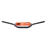 SCAR RACING КЕРМО Z POPRZECZKA 28,6MM МОДЕЛЬ RC BEND КОЛІР ЧОРНИЙ GABKA POMARANCZOWY/BIALY