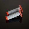 RENTHAL АКЦІЯ ПЕРЕМИКАЧІ MX DUAL COMPOUND TAPERED HALF WAFFLE, DWUSKLADNIKOWE, КОЛІР SZARY\/POMARANCZOWY - зображення 1