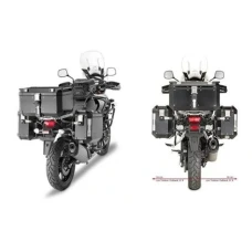 KAPPA СТЕЛАЖ KUFROW БОКОВИХ MONOKEY CAM SIDE SUZUKI DL 1000 V-STROM (14-16), DL 1000 V-STROM (17-19) - ПІД KUFRY KFR K'FORCE АЛЮМІНІЙ