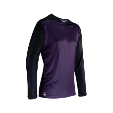 LEATT (НОВИНКА 2024) СОРОЧКА ROWEROWA MTB ENDURO 4.0 JERSEY VELVET КОЛІР FIOLETOWY/CZARNY РОЗМІР XL