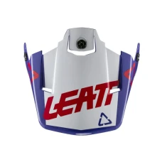 LEATT (2022/2023) DASZEK/VISOR DO ШОЛОМ GPX 3.5 V20.2 ROYAL КОЛІР BIALY/NIEBIESKI/CZERWONY РОЗМІР M-XXL (ЗАПЧАСТИНИ ЗМІННІ)