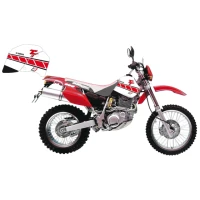 BLACKBIRD КОМПЛЕКТ НАЛІПОК (OKLEIN) YAMAHA TT 350 '87-'96 DREAM 3 КОЛІР BIALY/CZERWONY