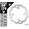 GALFER ДИСК ТОРМОЗНИЙ ЗАД KAWASAKI KX 125\/250 '03-, KX 250F\/450F '04-'19, SUZUKI RM 250Z '04-'06 WAVE (240X116X4MM) - зображення 1