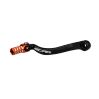 SCAR RACING РИЧАГ ЗМІНИ ПЕРЕДАЧ KTM SXF (SX-F) 250/450 '11-'23, SX 125/250 '17-'23, EXC 125/150/250/300 TPI '17-'23 КОЛІР ЧОРНИЙ/ПОМАРАНЧЕВИЙ