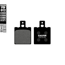 GALFER КОЛОДКИ ДИСКОВІ ТОРМОЗНІ POLMETALICZNE KH47