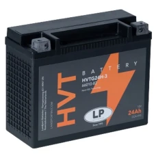 АКУМУЛЯТОР МОТОЦИКЛЕТНИЙ LANDPORT HVTG24H-3 (GHD24HL-BS)