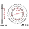 ЗАДНЯ ЗІРКА JR 486 45 CAGIVA 125 ELEFANT\/STX ALETTA ROSSA '83-88' (48645JT) (LANC. 428) - зображення 1