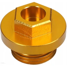 ACCEL ПРОБКА ЗАЛИВУ МАСЛА KAWASAKI KXF 250/450 '04-'18, SUZUKI RMZ 250 '04-'06 КОЛІР ЗОЛОТИЙ (ГВИНТ M18X1,5)