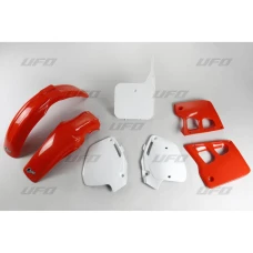 UFO КОМПЛЕКТ ПЛАСТІКОВ HONDA CR 250 '90-'91 КОЛІР OEM '90 (CZERWONY/BIALY) (HO097E999K)