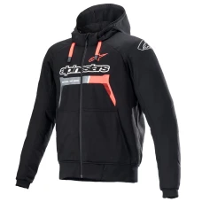 ALPINESTARS HOODIE ХРОМ ЗАВОДИТЬСЯ BLACK/RED L
