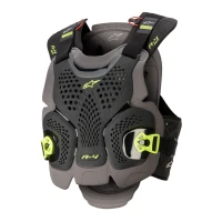 ALPINESTARS ЗАХИСТУ ЖИЛЕТ A-4 МАКС BLACK/YELLOW FLUO M/L