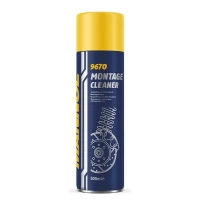 MANNOL MONTAGE CLEANER PREPARAT DO ODTLUSZCZANIA ТОРМОЗІВ 500ML BRAKE CLEANER (9670) (24) (1200)