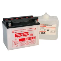 BS АКУМУЛЯТОР BB12B-B2 (YB12B-B2) 12V 12AH 160X80X160 OBSLUGOWY - ELEKTROLIT OSOBNO (155A) (4) UE2019/1148