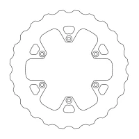 MOTO-MASTER ДИСК ТОРМОЗНИЙ ЗАД (PELNA) FIXED MUD SERIES (BLOTO) 240MM DO BETA 250/300/350/390/400/430/450/480/498/500 RR '13-'20