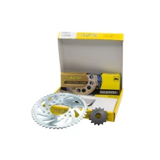 КОМПЛЕКТ ПРИВОДУ ЗІРК-ЛАНЦЮГ SUNSTAR YAMAHA MT 03 660 '06-'12 ЗОЛОТИЙ (15/47/112) (ДО 1000CC XW RING) (SUN38715/SUN1-3541-47/SS520RRR1-112G) - ЗАМІНЮЄ K520RTG024 - MADE IN JAPAN - OFERTA SPECJALNA