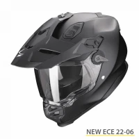 МОТОШОЛОМ SCORPION  DUAL ENDURO / ADVENTURE  ADF-9000 AIR КОЛІР ЧОРНИЙ МАТОВИЙ РОЗМІР M