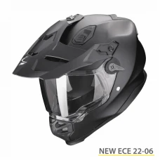 МОТОШОЛОМ SCORPION  DUAL ENDURO / ADVENTURE  ADF-9000 AIR КОЛІР ЧОРНИЙ МАТОВИЙ РОЗМІР M