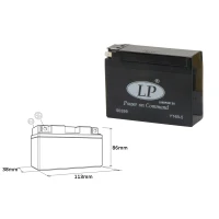 LANDPORT АКУМУЛЯТОР YT4B-5 12V 2,5AH 114X39X86 BEZOBSLUGOWY - ZALANY (15)