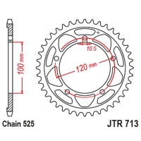 JT ЗІРОЧКА ЗАД 4447 40 APRILIA RSV 1000 11-15 (444740JT) (LANC.525)