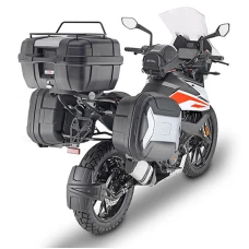 KAPPA СТЕЛАЖ KUFROW БОКОВИХ MONOKEY KTM 390 ADVENTURE (20) - ROWNIEZ ПІД KUFRY MONOKEY RETRO-FIT K-VENTURE АЛЮМІНІЙ І K'MISSION АЛЮМІНІЙ