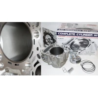 ЦИЛІНДР WORKS ЦИЛІНДР КОМПЛЕКТНИЙ YAMAHA YFM 700 GRIZZLY '07-'13, RHINO '08-'13 BIG BORE (+3MM=727CM3) (САЙЛЕНТБЛОК ЧУГУННИЙ)