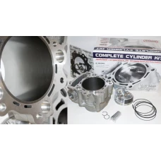 ЦИЛІНДР WORKS ЦИЛІНДР КОМПЛЕКТНИЙ YAMAHA YFM 700 GRIZZLY '07-'13, RHINO '08-'13 BIG BORE (+3MM=727CM3) (САЙЛЕНТБЛОК ЧУГУННИЙ)