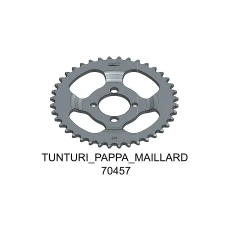 TEC-X ЗАД SPROCKET 40 ЗУБІВ (415) TUNTURI PAPPA - MAILLARD