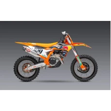 YOSHIMURA ПОВНОЦІННЕ СИСТЕМИ ВИПУСКУ KTM/HUSQVARNA SX-F/FC450 RS-12 ЗНАЧОК. FS/SS/SS/CF
