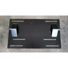 ПЛИТА МОНТАЖНА ДО ПЛУГА КВАДРОЦИКЛА, ATV (P00012) КОЛІР ЧОРНИЙ (ПІД ЗАМОВЛЕННЯ)