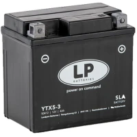 LANDPORT АКУМУЛЯТОР YTX5-3 (YTX5L-BS) 12V 4AH (113X70X105MM) SLA BEZOBSLUGOWY - ZALANY (10)