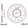 ЗАДНЯ ЗІРКА JR 471 45 KAWASAKI KE 125 '76-87', KE 175 '76-78' (47145JT) (LANC.428) - зображення 1